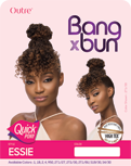 Outre Quick Pony Bang x Bun Essie Synthetic Bun & Bang Hairpiece