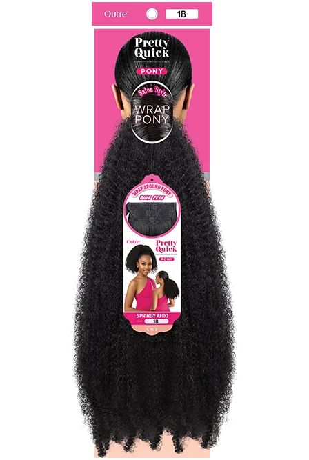 Outre Pretty Quick Pony Finger Wave Wrap Ponytail 24" (Copy)