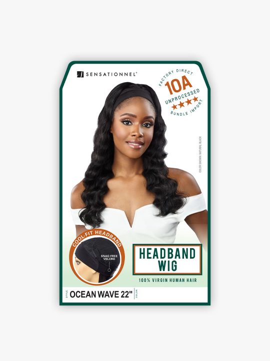 Sensationnel 10A HEADBAND OCEAN 22"