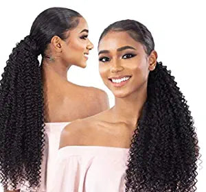 Milky Way Organique Ponytail Bohemian Curl 14"