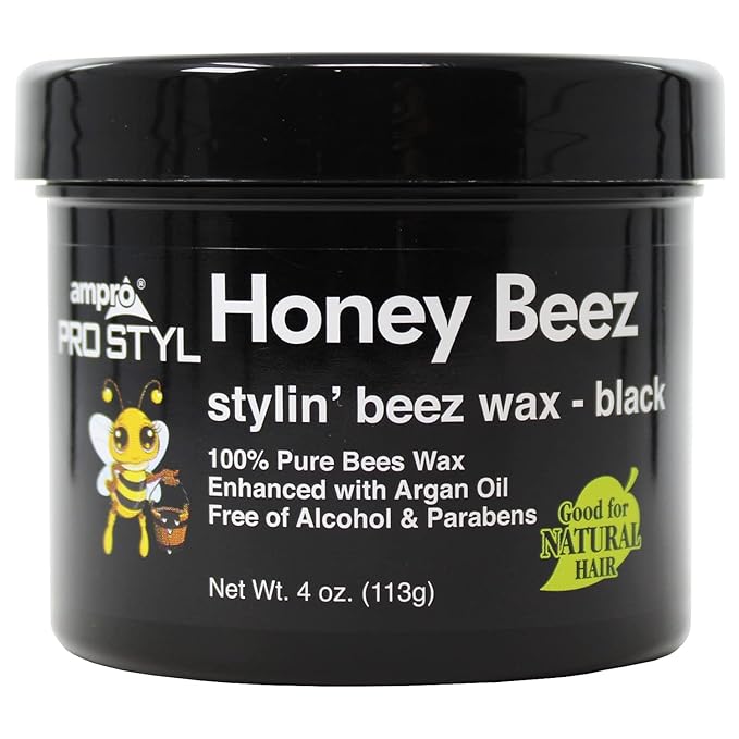 AMPRO HONEY BEEZ WAX 4 OZ - BLACK