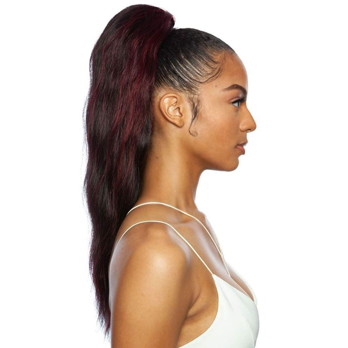 Mane Concept Human Hair Blend Ponytail New Wave Wrap N Tie 22" (613)