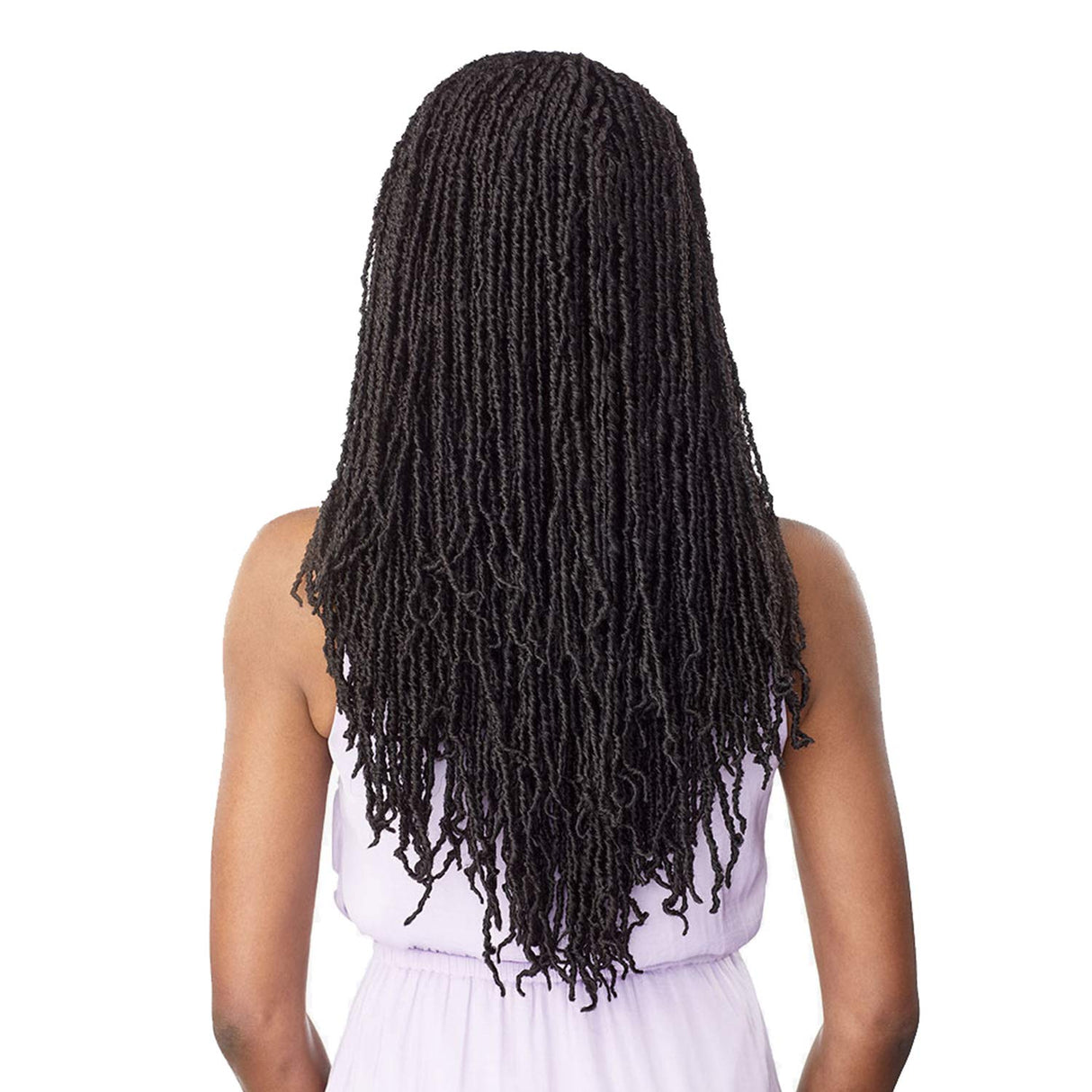 LULUTRESS Sensationnel Crochet Braids 2X Fully-Folded Micro Locs 18" (3-PACK, 1)LULUTRESS Sensationnel Crochet Braids 2X Fully-Folded Micro Locs 18" (3-PACK, 1)
