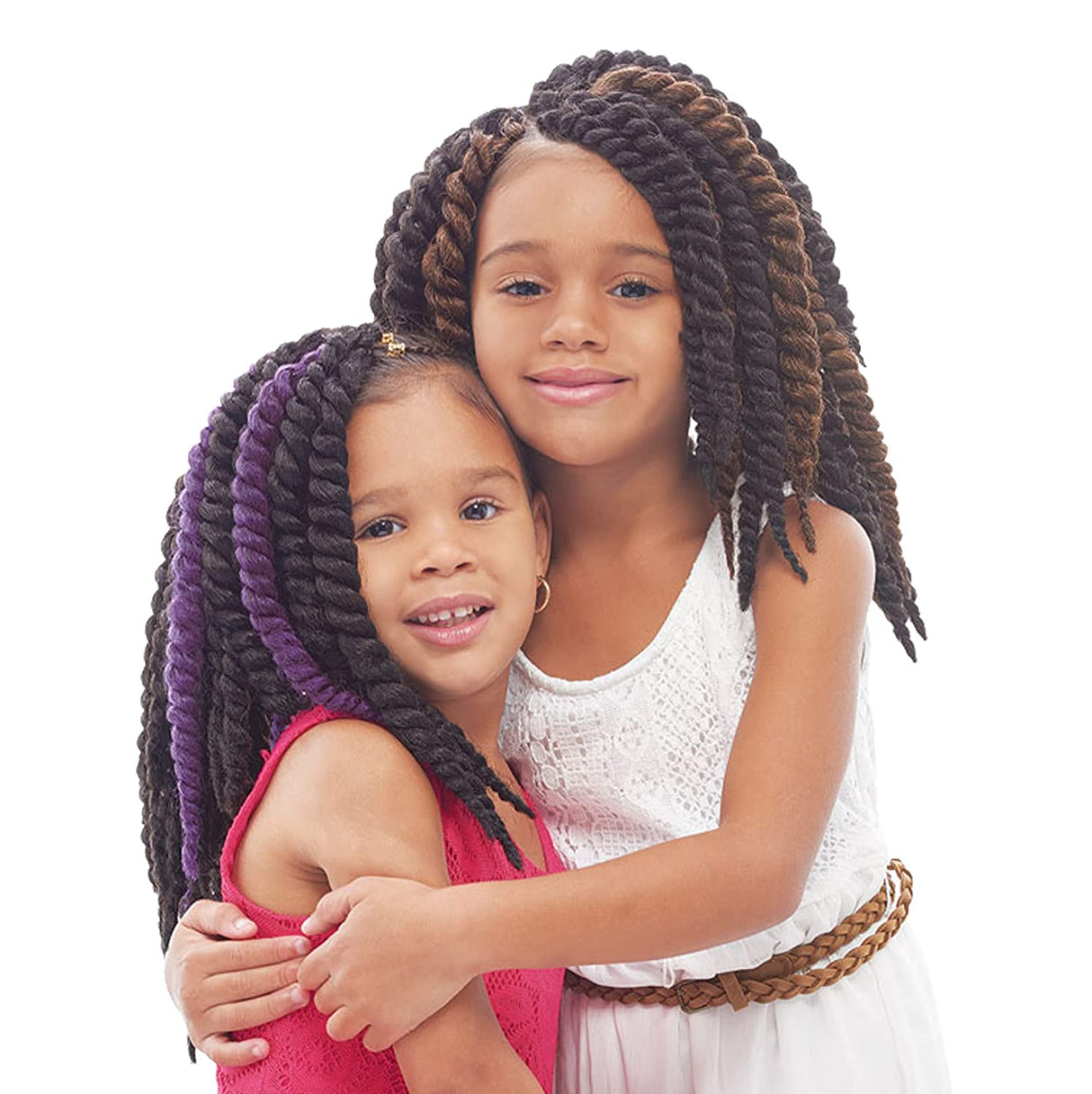 Janet Collection Crochet Interlocking BEBE MAMBO TWIST BRAID 10" (3-Pack, 1)