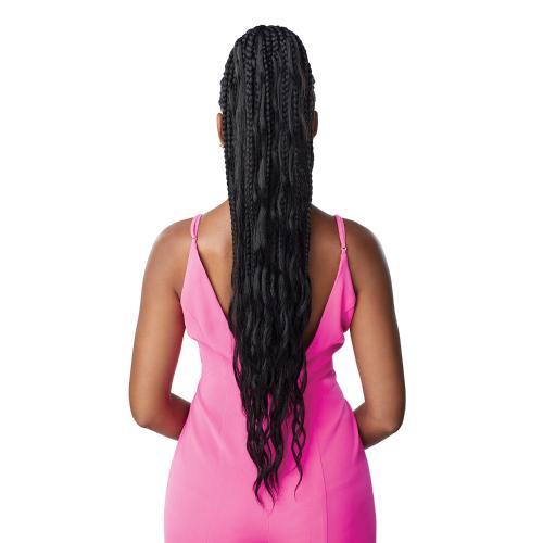 Outre Wrap Ponytail Pretty Quick Boho Box Braid 32"