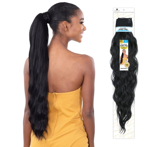 Milky Way Organique Pony Pro Easy Wrap Around Ponytail Dream Wave 24"