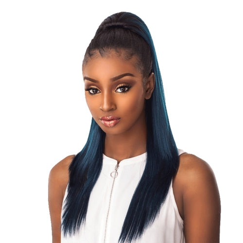 Sensationnel Synthetic Hair Drawstring Ponytail Instant Pony Sleek Straight 24"