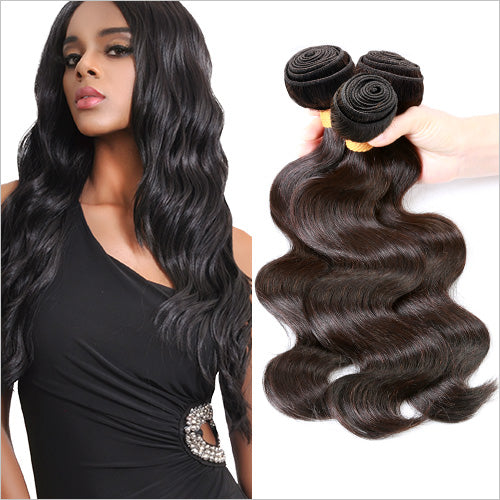 Live! Unprocessed Brazilian Virgin Remy Human Hair Weave Body Wave (14"~22")