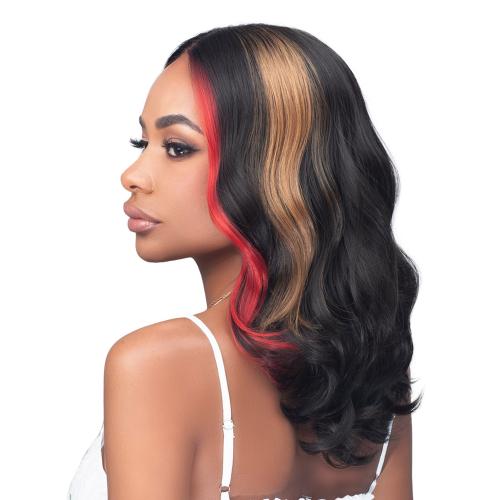 Bobbi Boss Human Hair Blend HD Lace Front Wig 5" Deep Lace Part Miss Origin MOGL101 Liv