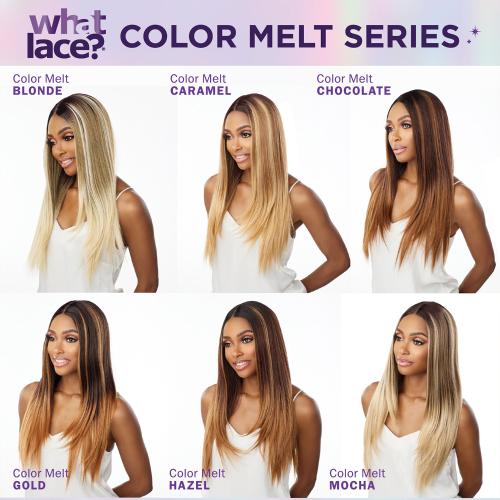 Sensationnel Human Hair Blend HD Lace Front Wig Cloud 9 What Lace Swiss Lace 13X6 Aziza 26"