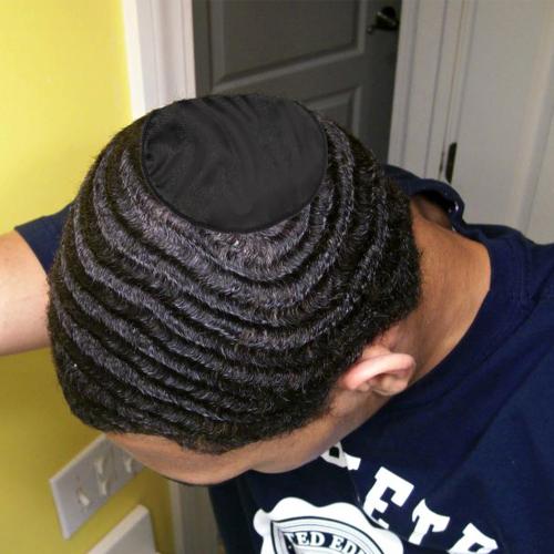 King.J Crown Patch 360 Waves Compression 2pcs 4.5"