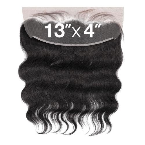 Virgin Remy Human Hair 13X4 Lace Frontal Closure Body Wave (12"-16")