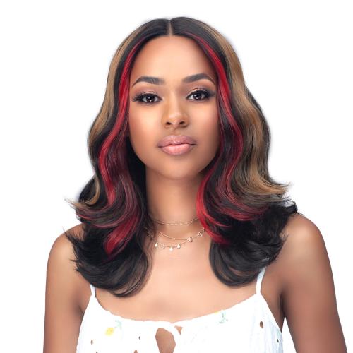 Bobbi Boss Human Hair Blend HD Lace Front Wig 5" Deep Lace Part Miss Origin MOGL101 Liv