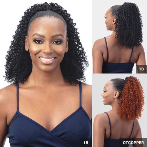Milky Way Organique Ponytail Water Curl 14"