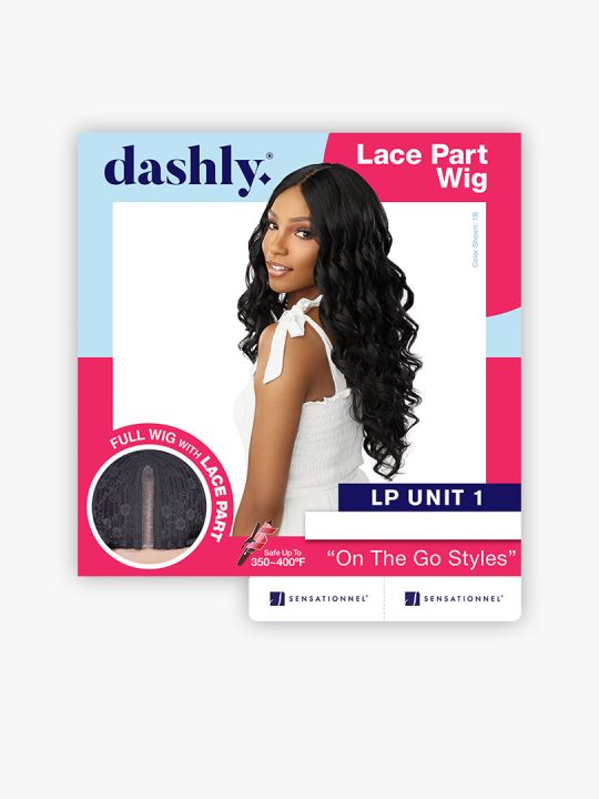 Sensationnel DASHLY LACE PART WIG UNIT 1  4” deep lace part, Dashly, Dashly Lace Part Wig, Fast Fashion, Full Wig