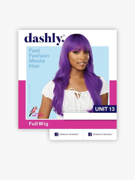 Sensationnel DASHLY UNIT 13 wig, Easy Styling, Fast Fashion, Full Wig