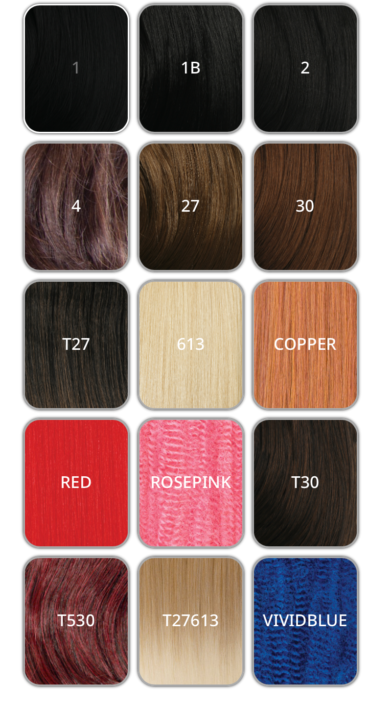 SHAKE-N-GO FREETRESS BRAID - BUTTERFLY LOC - CROCHET - 12" - 24"