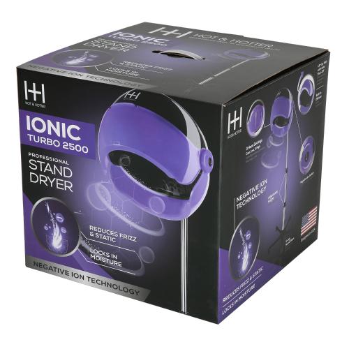 Hot & Hotter Ionic Turbo 2500 Professional Stand Dryer Find Your New Look Today!
