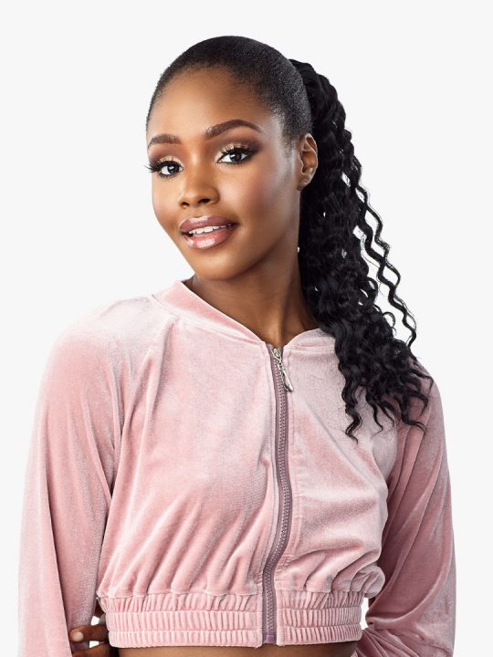 Sensationnel UD 12 Long-length style in thin and Unique, separated crimp curl style with natural layer to give volume.