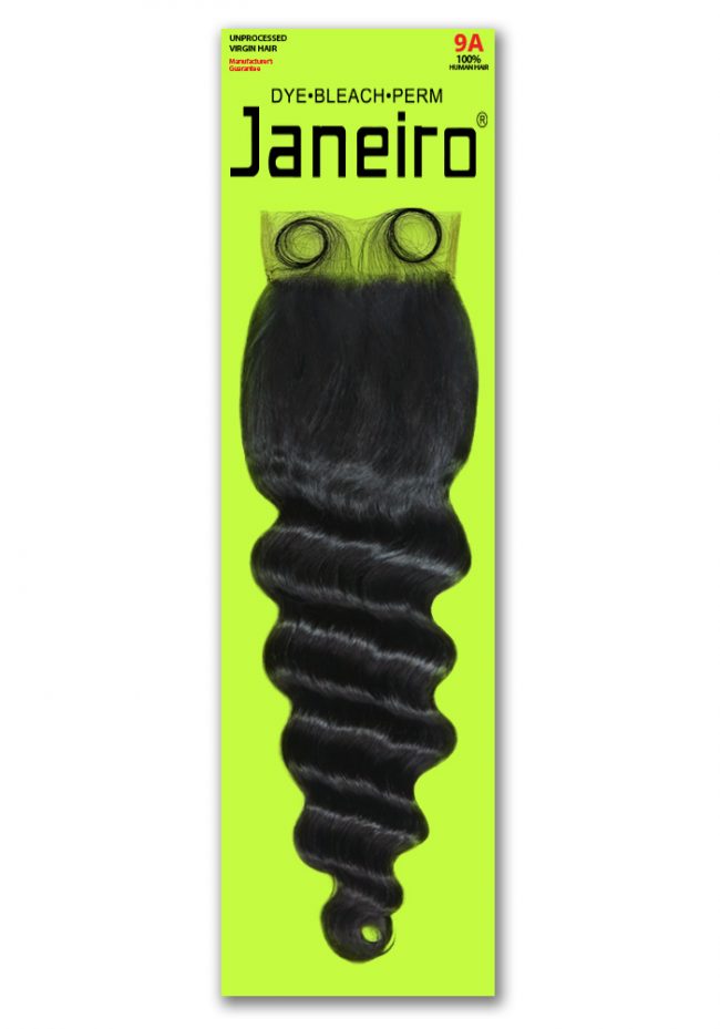 JANEIRO 4X4 CLOSURE-LOOSE WAVE