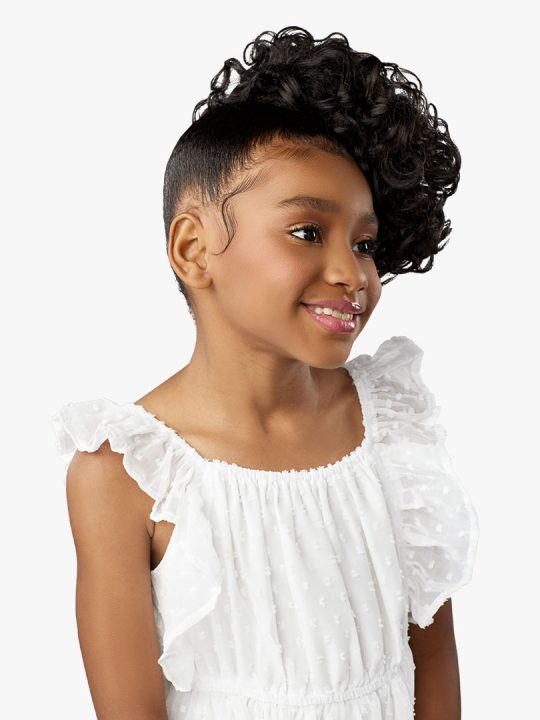 Sensationnel LULU PONY MINI MOCHI High Quality Fiber, Kids Ponytail, Light Weight & Soft, LuLu Pony Mini, Protective style for kids, Quick styled, Safe Flame Retardant