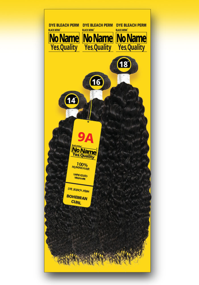 NO NAME-MULTI 3PCS BOHEMIAN CURL UNPROCESSED VIRGIN HAIR