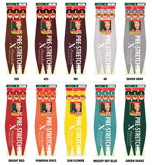 OUTRE X-PRESSION - 3X ULTRA BRAID PRE-STRETCHED HAIR - 52"