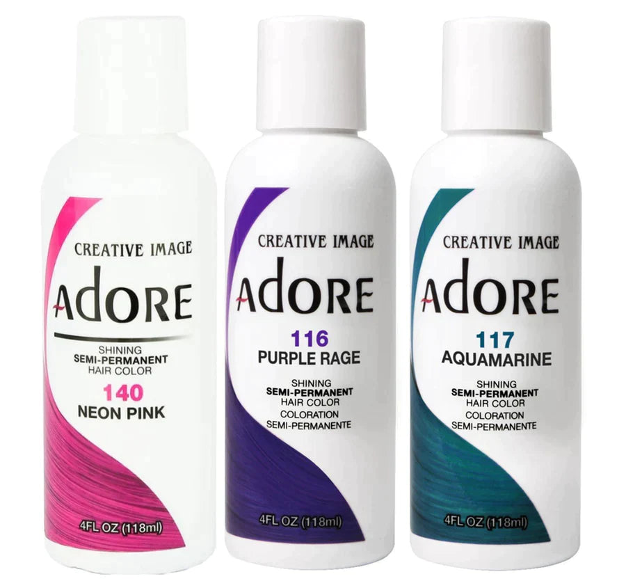 ADORE SEMI-PERMANENT HAIR COLOR - 4 FL OZ