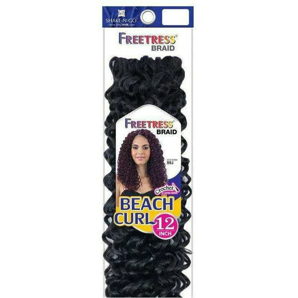FREETRESS: BEACH CURL 12" CROCHET BRAIDS