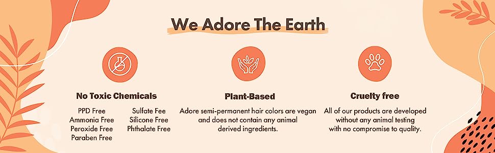 ADORE SEMI-PERMANENT HAIR COLOR - 4 FL OZ