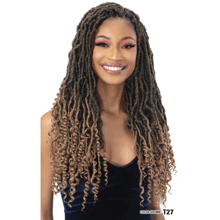 FREETRESS: 3X NIKKI GORGEOUS LOC 18" CROCHET BRAIDS
