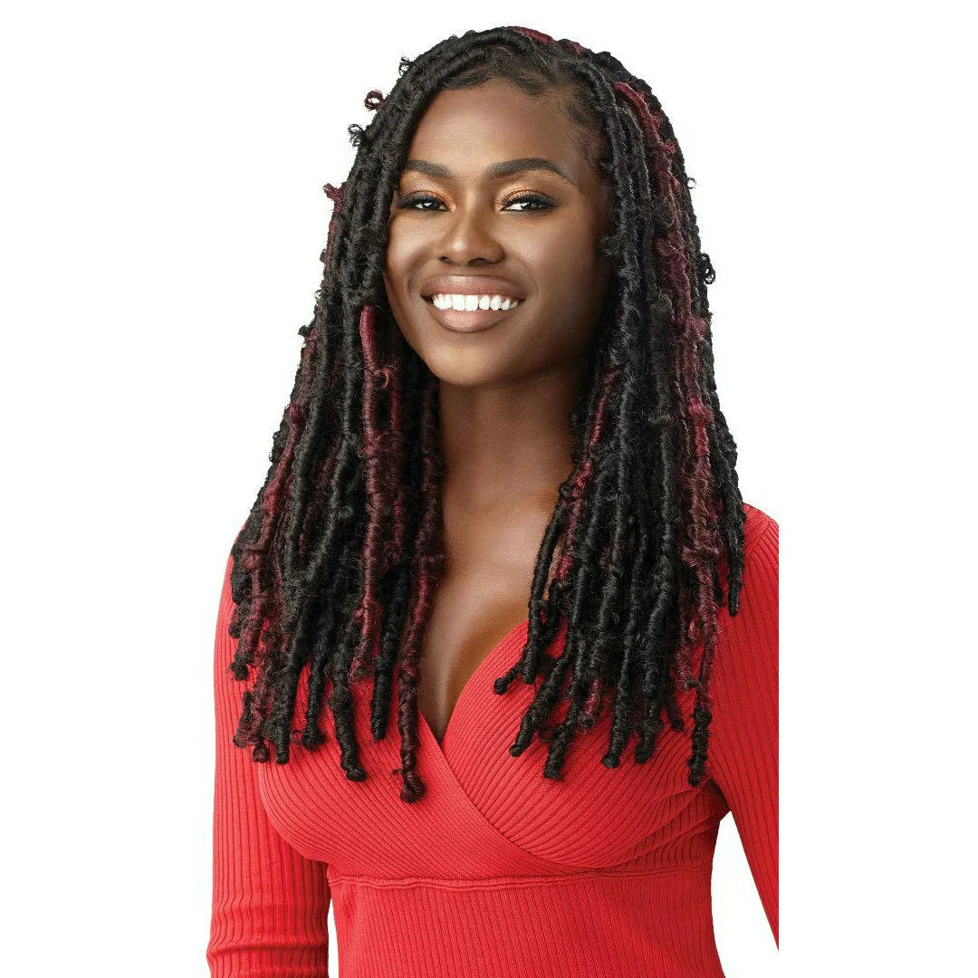 OUTRE: X-PRESSION TWISTED UP 2X WATER WAVE FRO TWIST 22" CROCHET BRAIDS