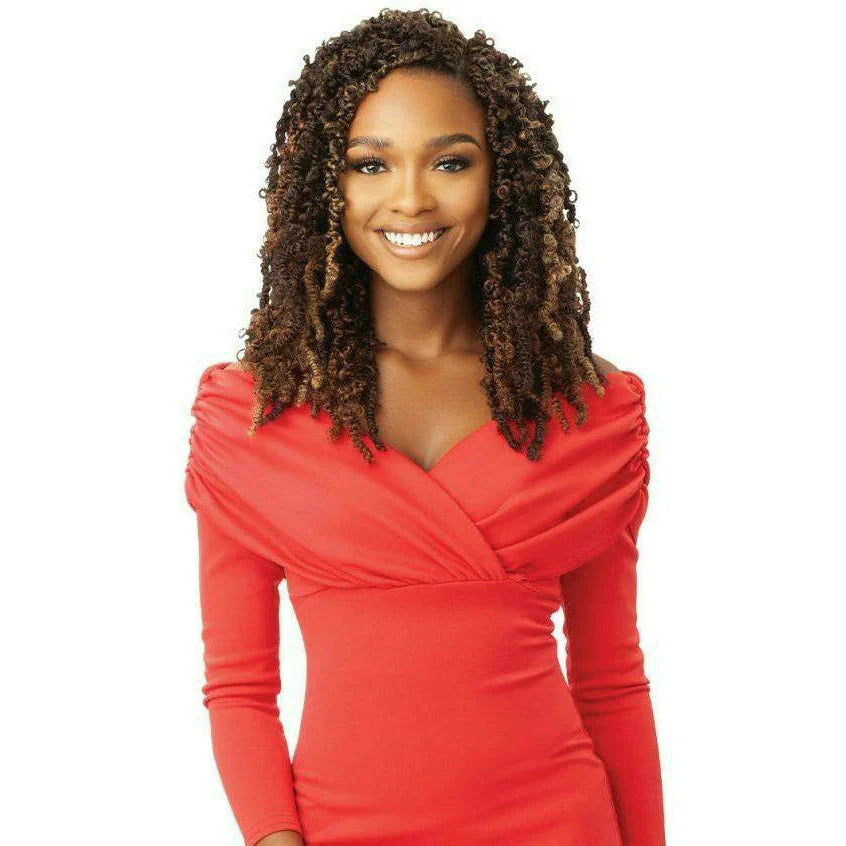 OUTRE: XPRESSION TWISTED UP BUTTERFLY BOMB TWIST 12" CROCHET BRAIDS