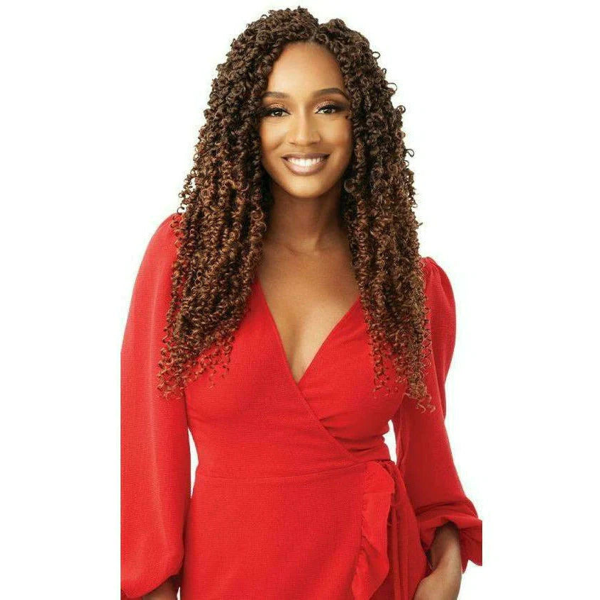 OUTRE: XPRESSION TWISTED UP BUTTERFLY PASSION TWIST 18" CROCHET BRAIDS
