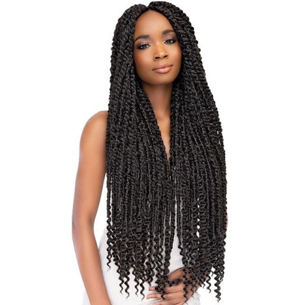 Janet Collection Nalatress Synthetic Hair Crochet Braid - PASSION TWIST BRAID 24" - Hollywood Beauty STL