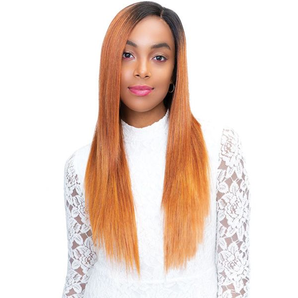 Janet Collection Human Hair Blend Princess 4" x 4" Lace Front Wig - TAYLOR - Hollywood Beauty STL