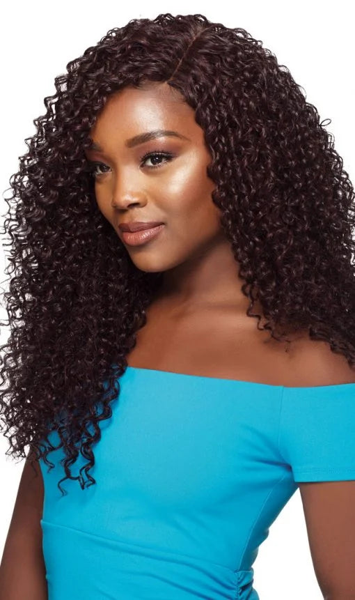 Outre Batik Synthetic Weave – Jamaican Water Wave 5-Piece Set with Parting Piece