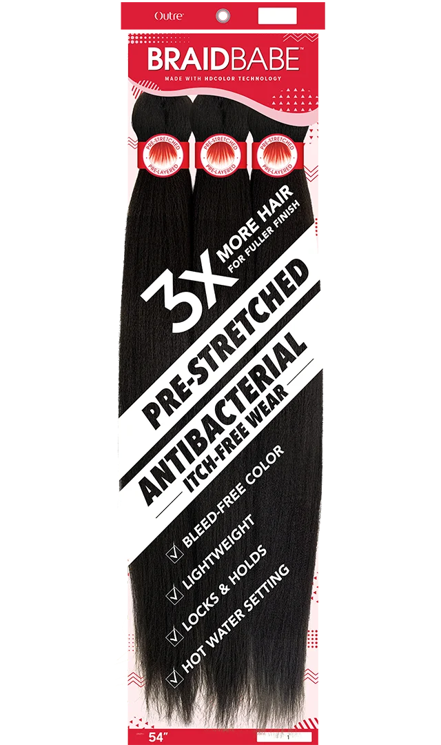 Outre BraidBabe 54" 3PCS Pre-Stretched Braiding Hair