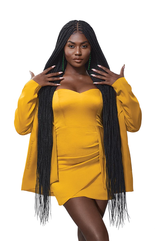 Outre Braid Up Pre-Stretched Braiding Hair – 3-Pack
