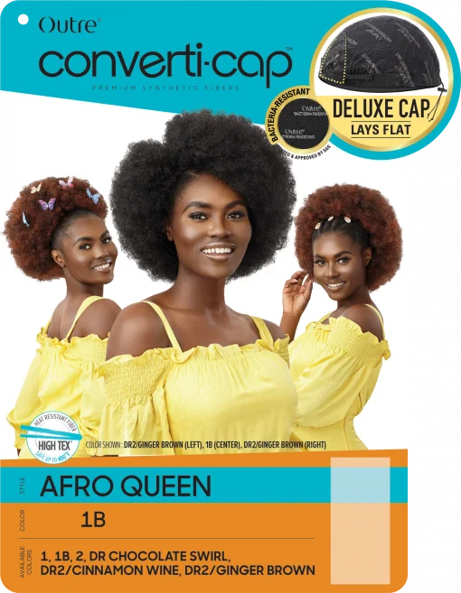Outre Converti-Cap Wig – Afro Queen