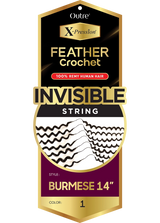Human Feather Crochet - Burmese