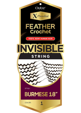 Human Feather Crochet - Burmese