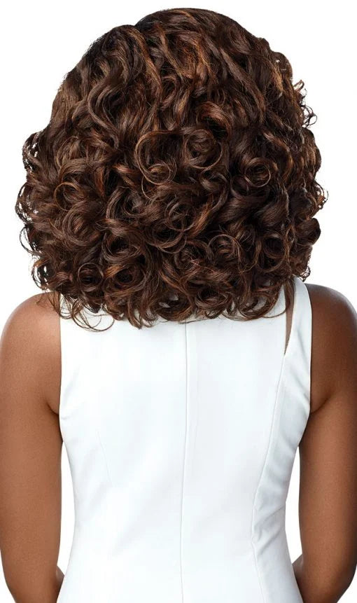 Outre Purple Pack 3PCS Human Hair Blend – Textured Loose Curl
