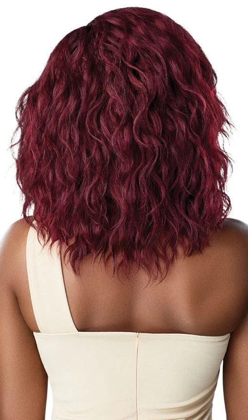 Outre Purple Pack Human Hair Blend – Textured Loose Wave 3-Piece Weave Set