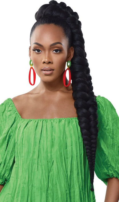 Outre Braid Up Pre-Stretched Braiding Hair – 3-Pack