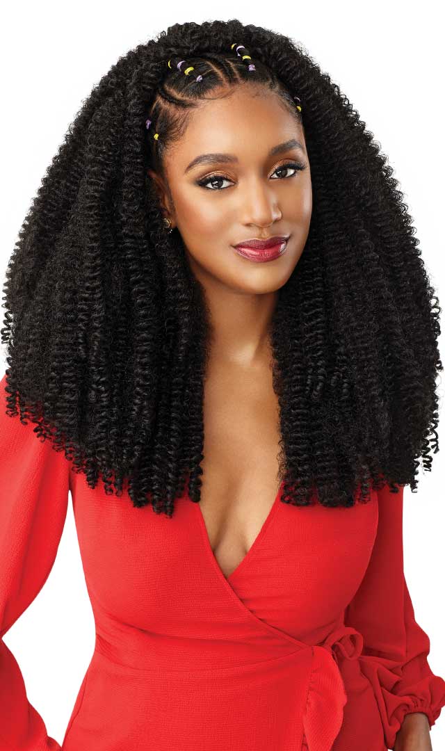 Outre X-Pression Twisted Up – Springy Bohemian Twist 16" 3-Pack