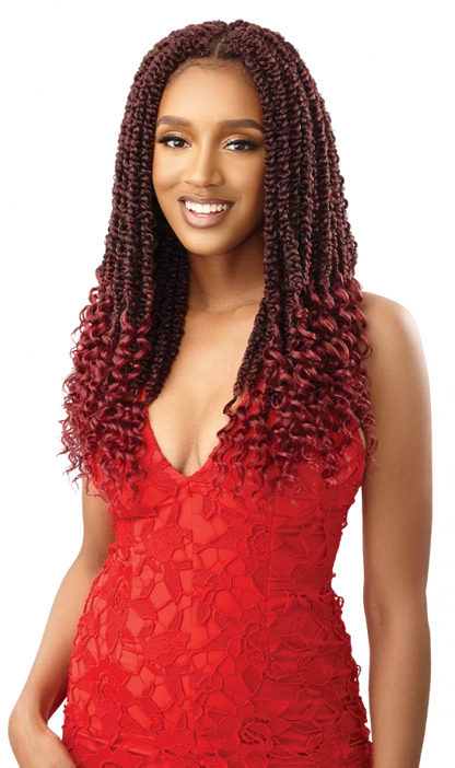 Outre X-Pression Twisted Up Butterfly Jungle Rose Braid 18" 2X
