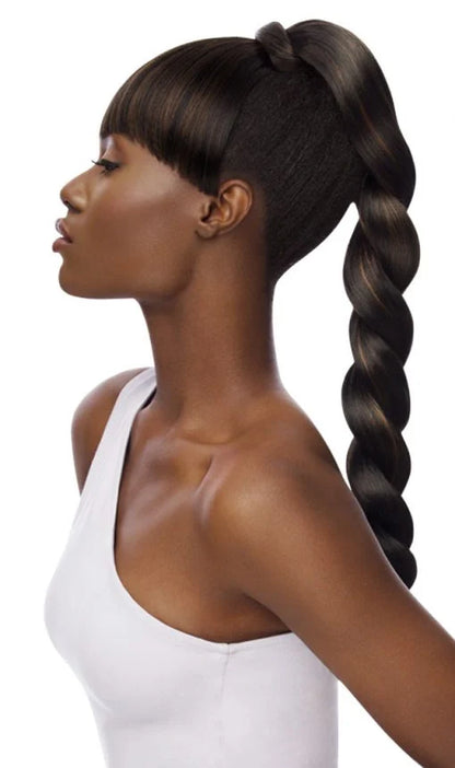 Outre Quick Pony Bang x Pony Kayla Synthetic Ponytail & Bang Hairpiece