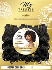 Outre MyTresses Gold Label Unprocessed Human Hair – Deeper Deep 3-Bundle Set 10"