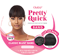 Outre Pretty Quick Classic Blunt Bang Synthetic Hairpiece